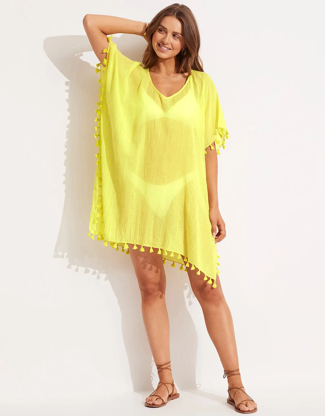 Amnesia Kaftan - Celery
