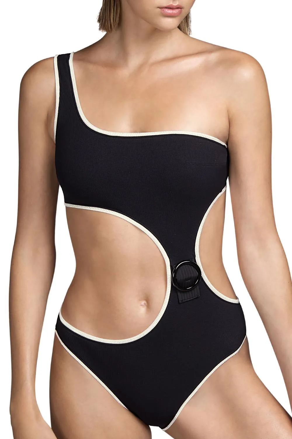 Andres Sarda COCO One Piece Swimsuit, Black (3409537)