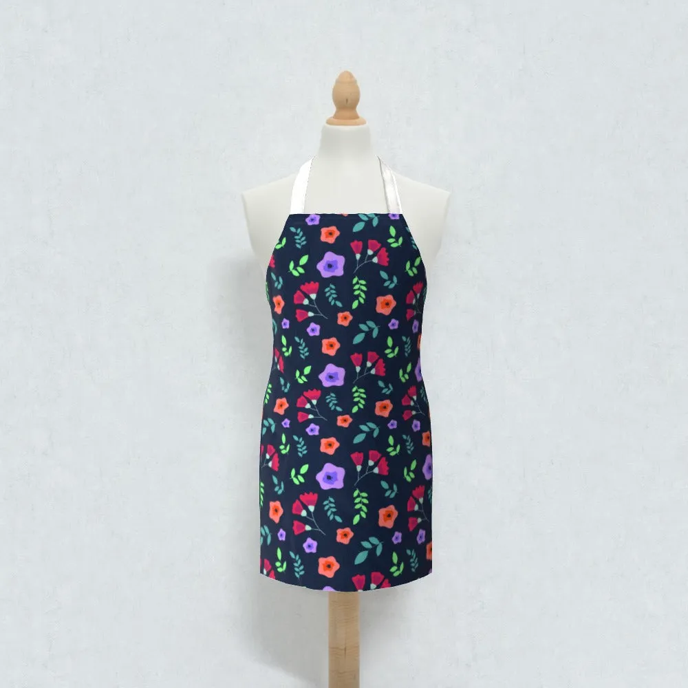Apron - Dark Flowers