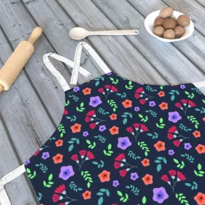 Apron - Dark Flowers