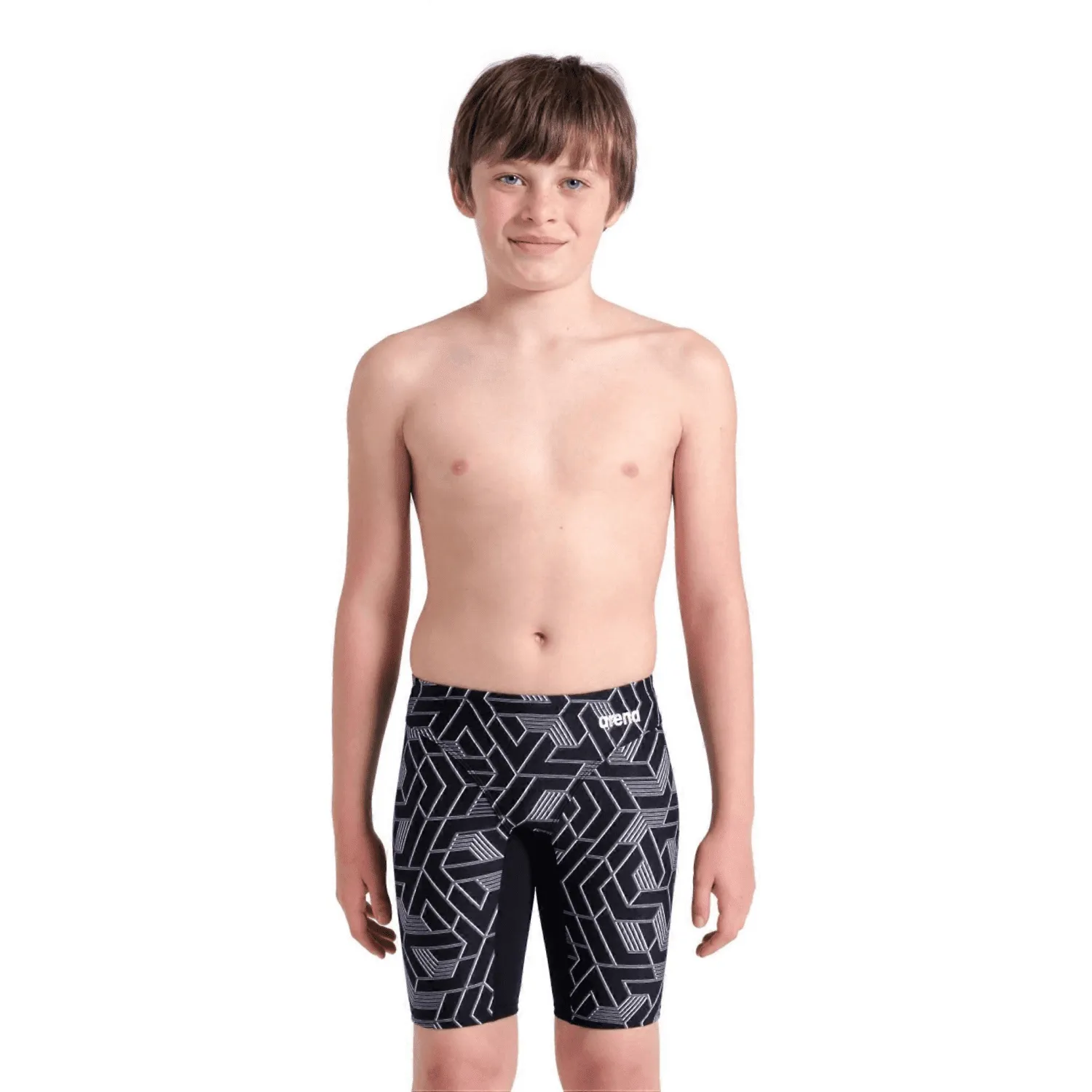 Arena Boys Escape Swim Jammer - Black/Team Black