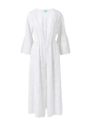 Ava White Kaftan