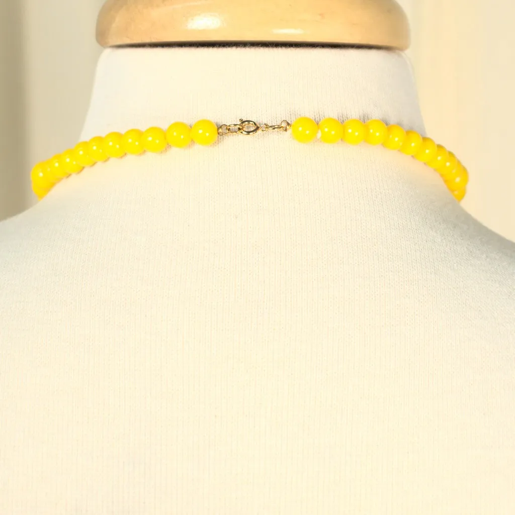 Bright Yellow Bead Set