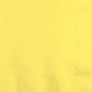 Bulk Mimosa Yellow Beverage Napkins (500 per Case)