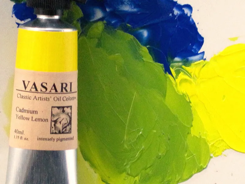 Cadmium Yellow Lemon artists oil color