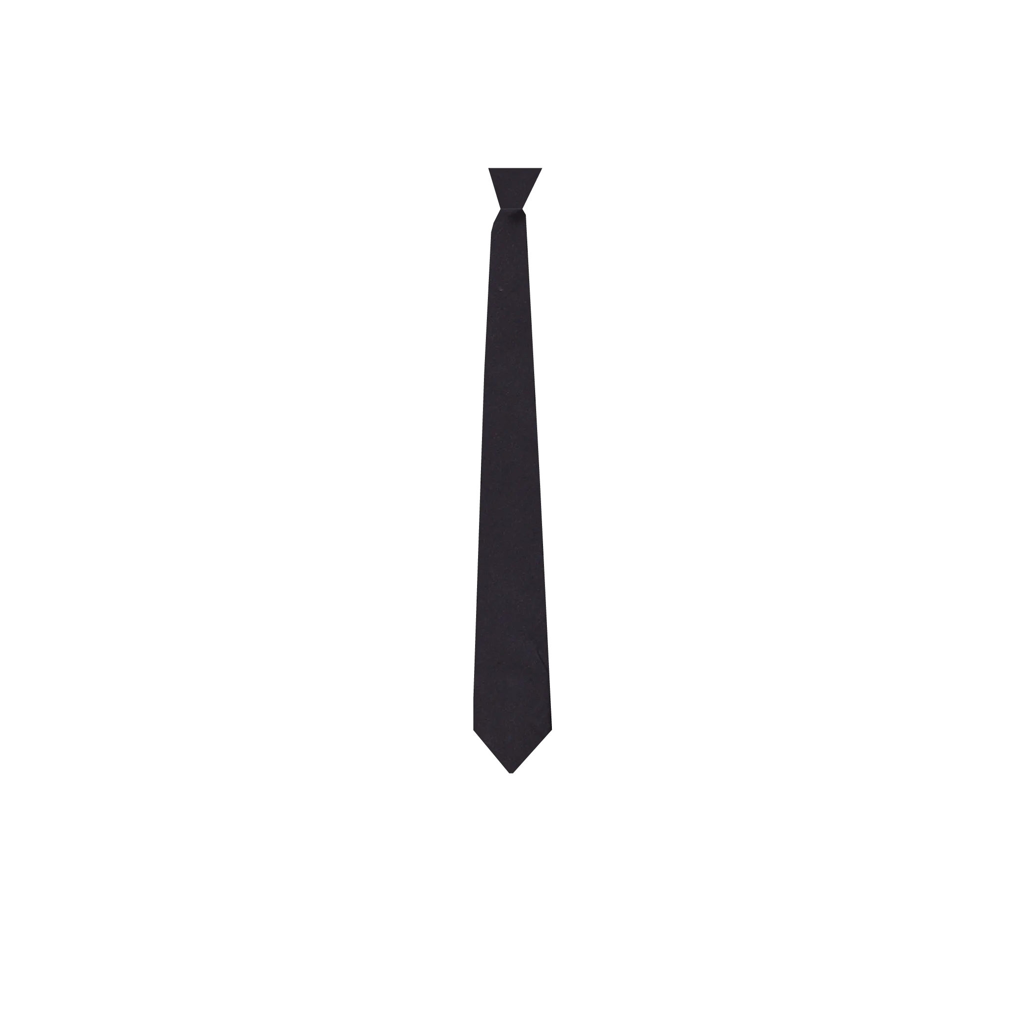 Chokore Black color silk tie & White & Black Silk Pocket Square set