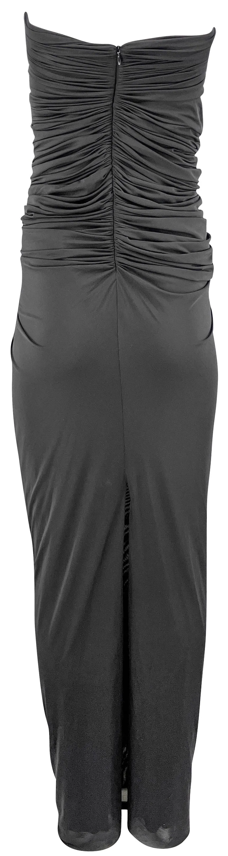 Christopher Esber Urchin Midi Dress in Black