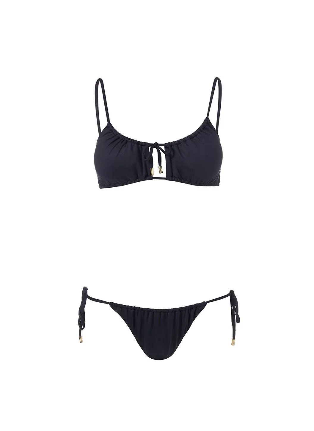 Egypt Black Bikini Top