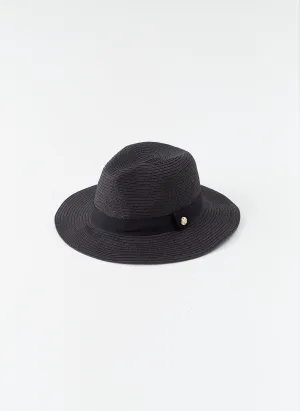Fedora Black/Black Hat