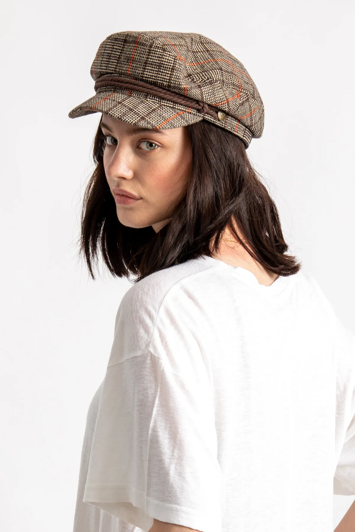 Fiddler Cap - Dark Brown