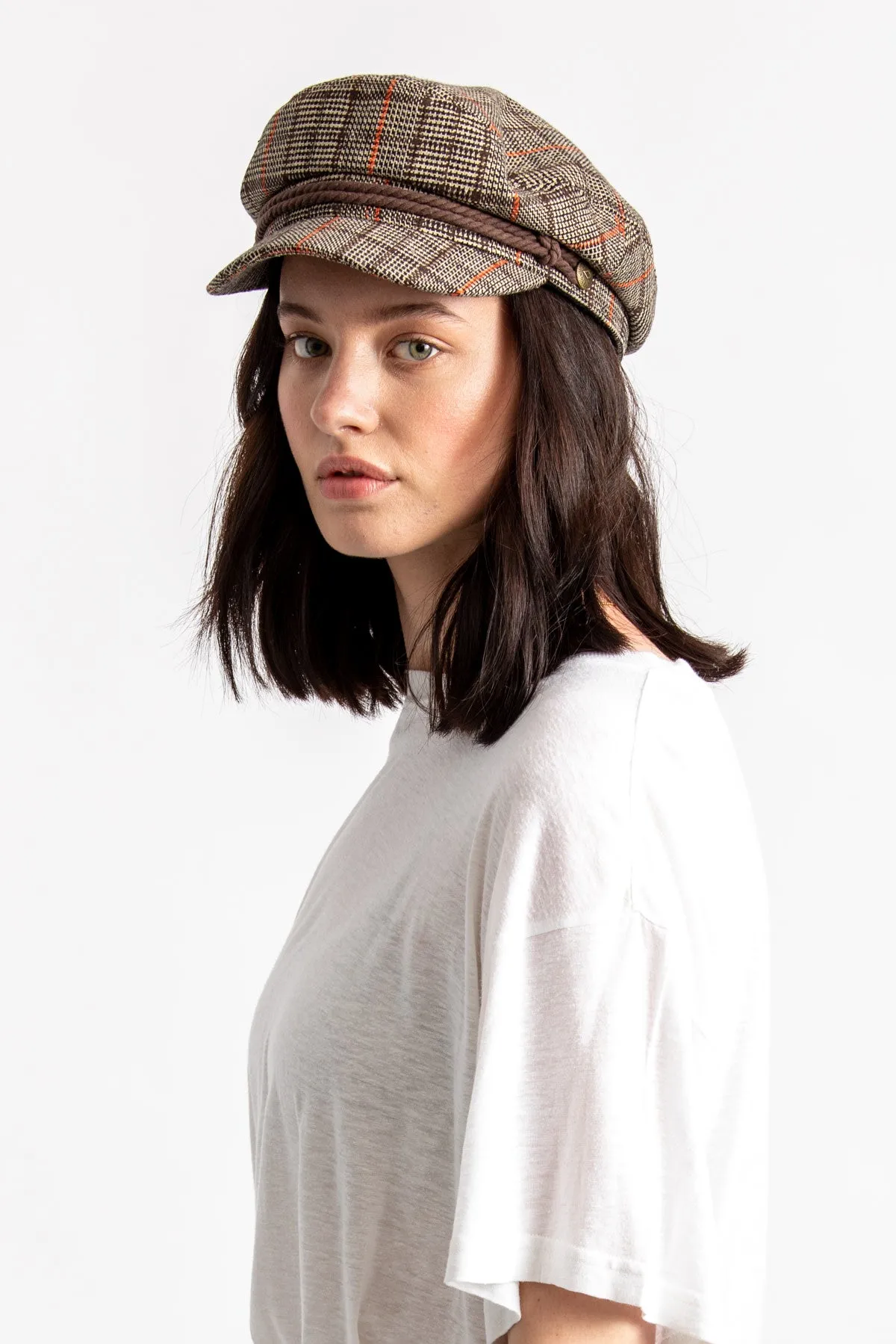 Fiddler Cap - Dark Brown