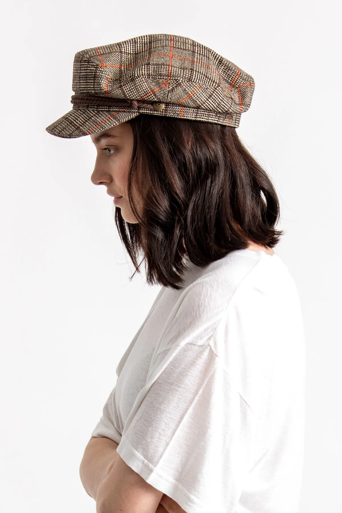 Fiddler Cap - Dark Brown