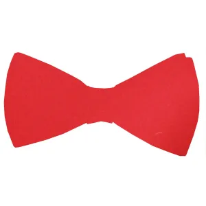 Flame Red Bow Tie