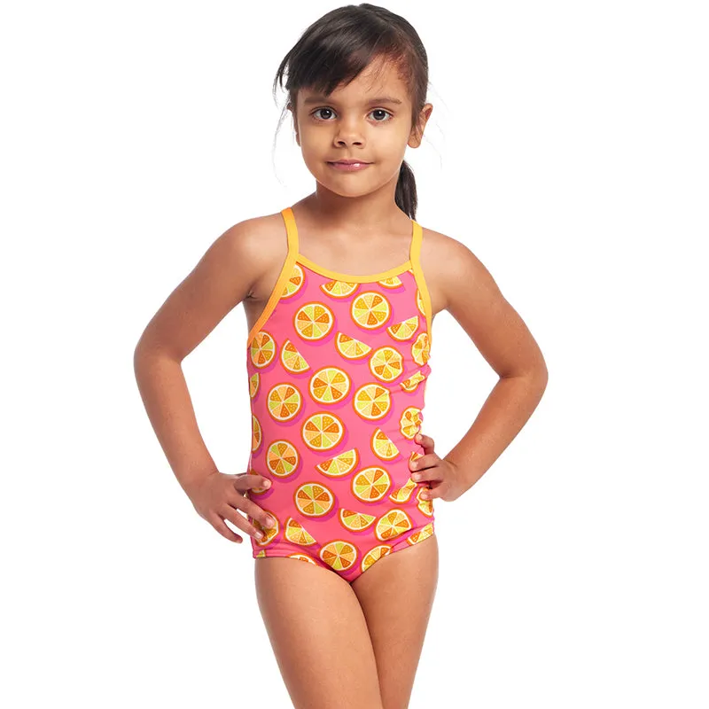 Funkita - Mark Spritz - Toddler Girls Eco Printed One Piece