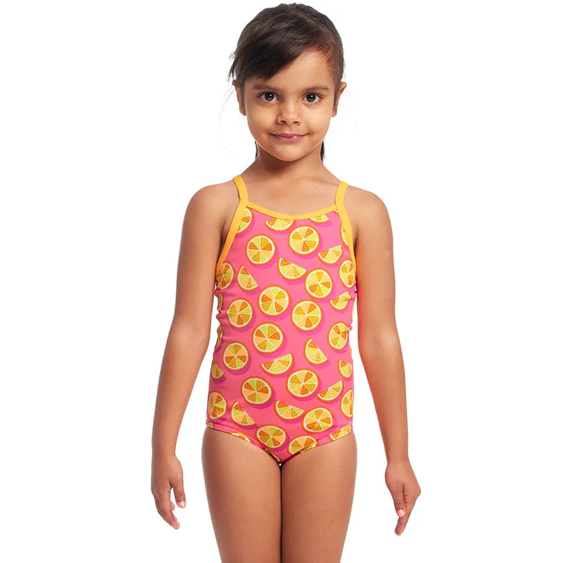 Funkita - Mark Spritz - Toddler Girls Eco Printed One Piece