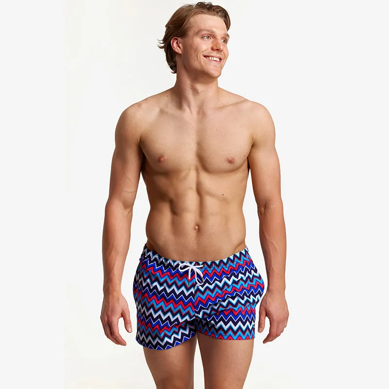 Funky Trunks - Nautical Mile - Mens Shorty Shorts Short