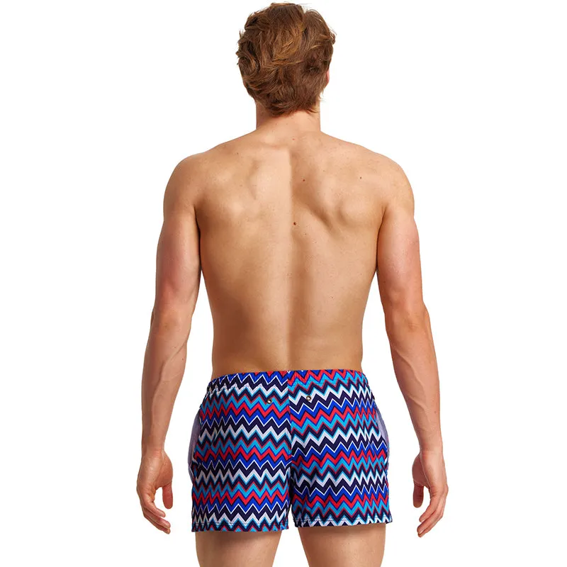 Funky Trunks - Nautical Mile - Mens Shorty Shorts Short