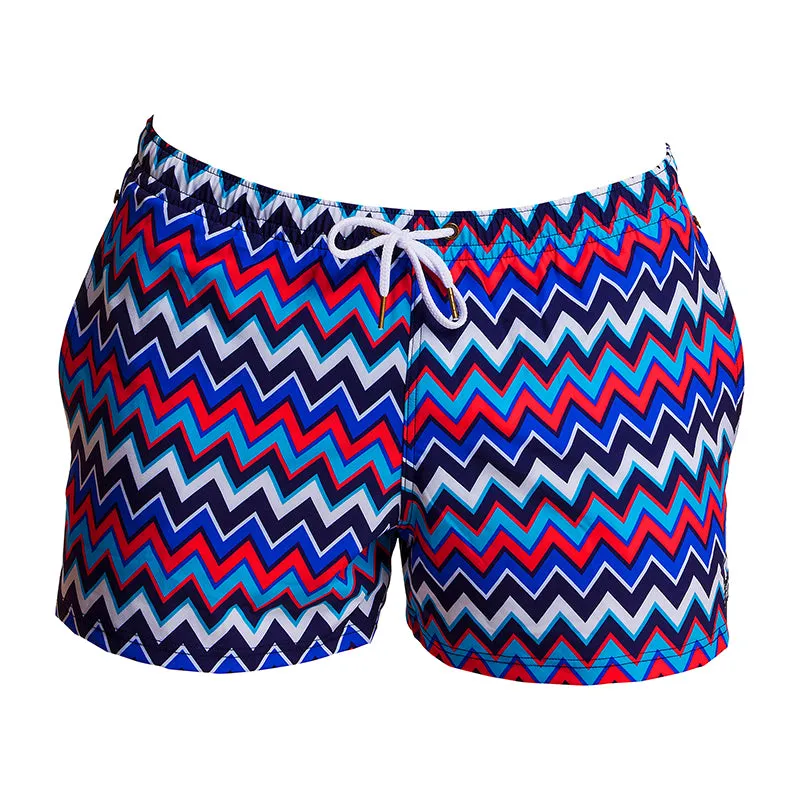 Funky Trunks - Nautical Mile - Mens Shorty Shorts Short