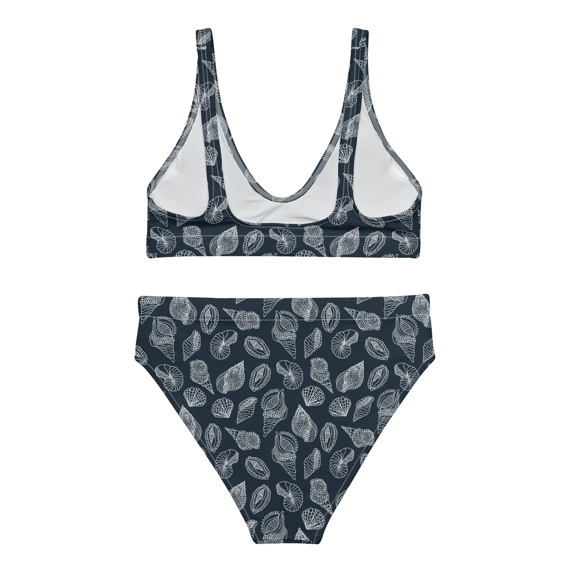 High Waisted Bikini Womens (Glamourange Luxury Bikini High Waisted - 0076 Patterns Model)