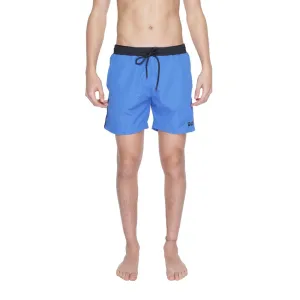 Hugo Boss Blue Polyester Swimwear