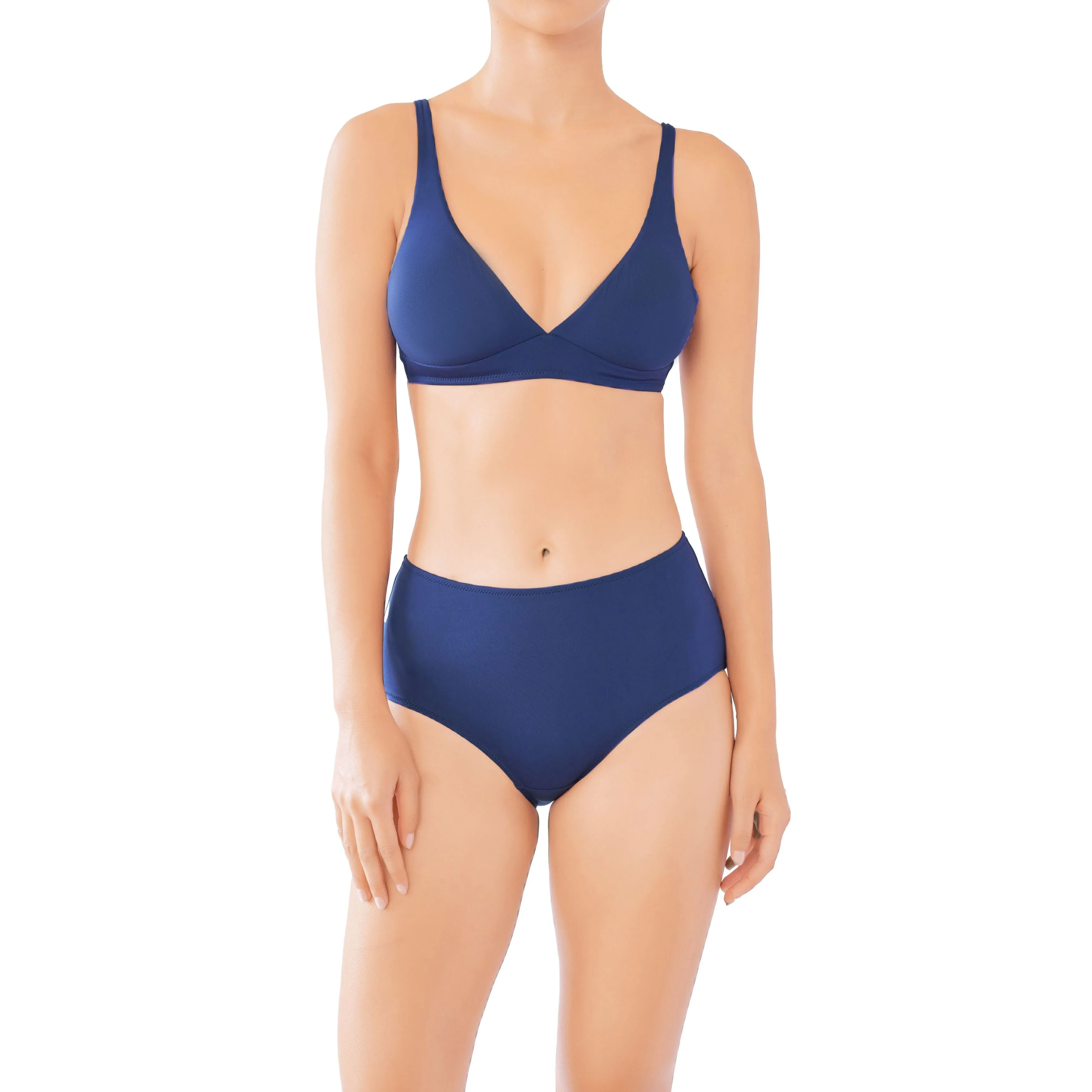 Huit - So Chic - High Waist - Navy