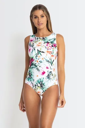 Jantzen Summer Square Neck Mastectomy One Piece