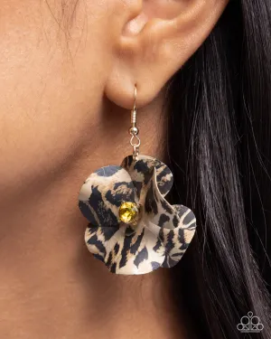 Legendary Leopard - Yellow Paparazzi Accessories