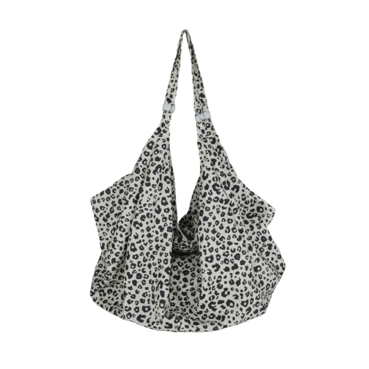 Leopard Polyester Tote Bag