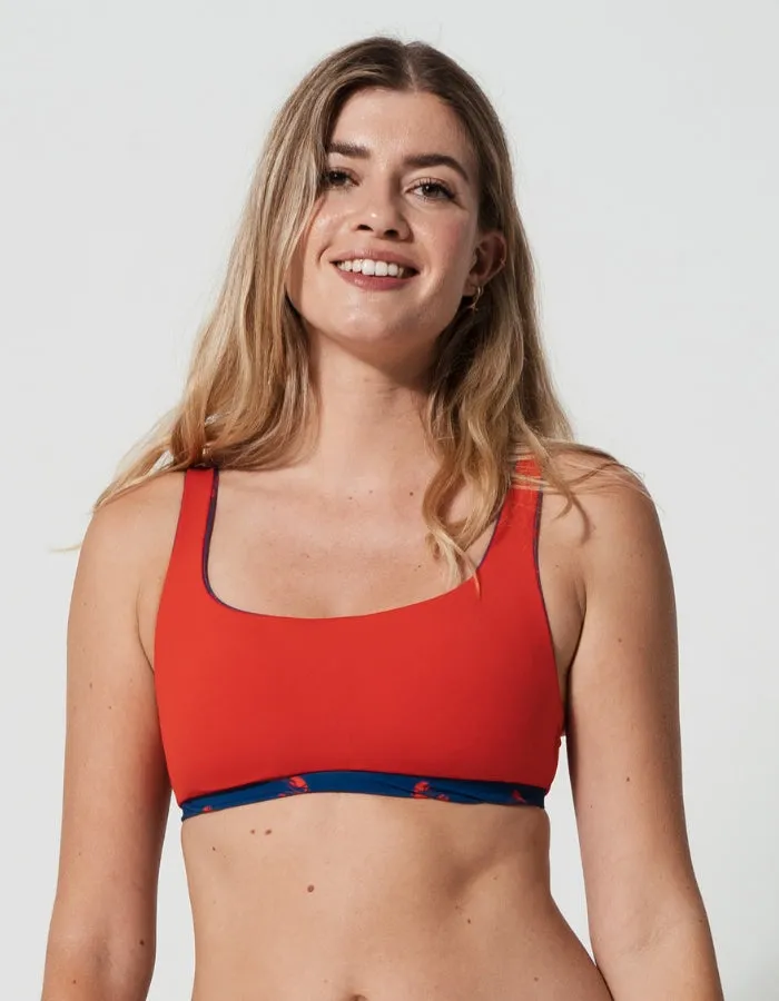 Lobster Tank Womens Bikini Top