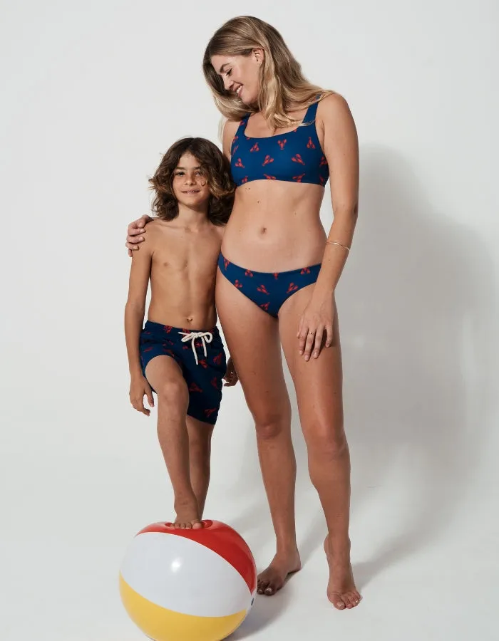 Lobster Tank Womens Bikini Top
