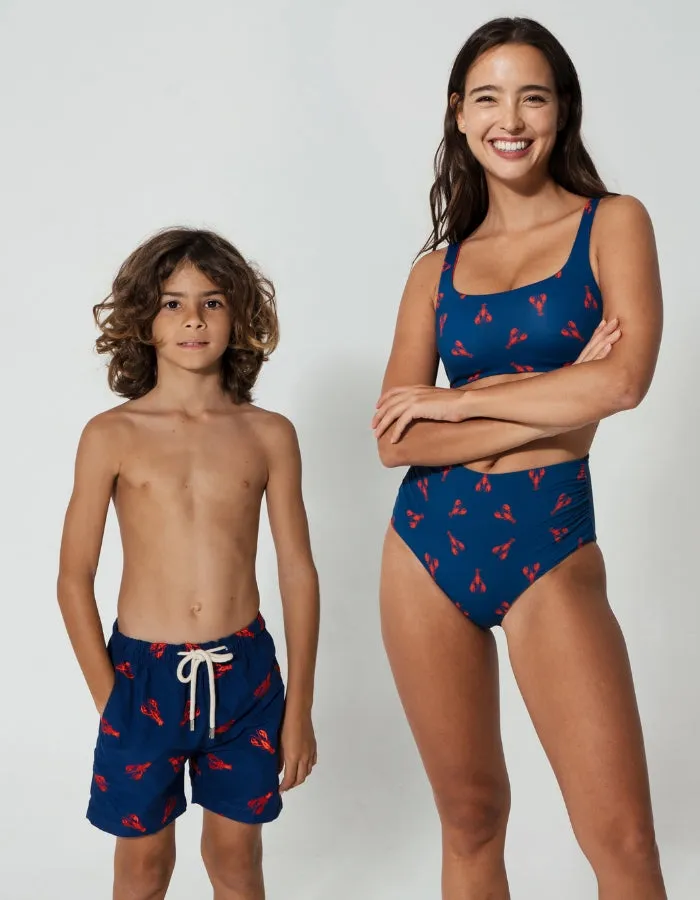 Lobster Tank Womens Bikini Top