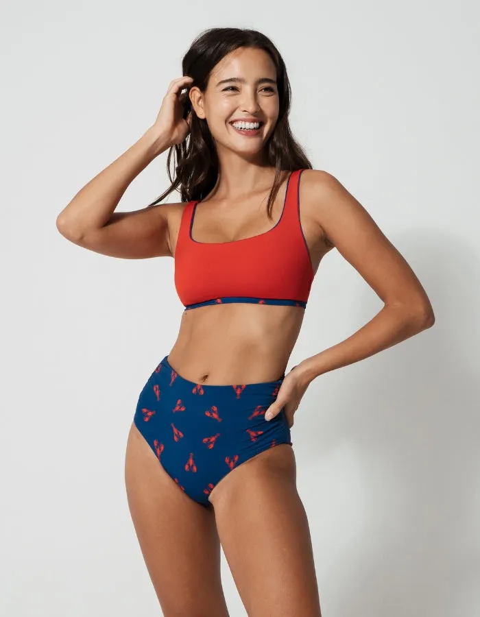 Lobster Tank Womens Bikini Top