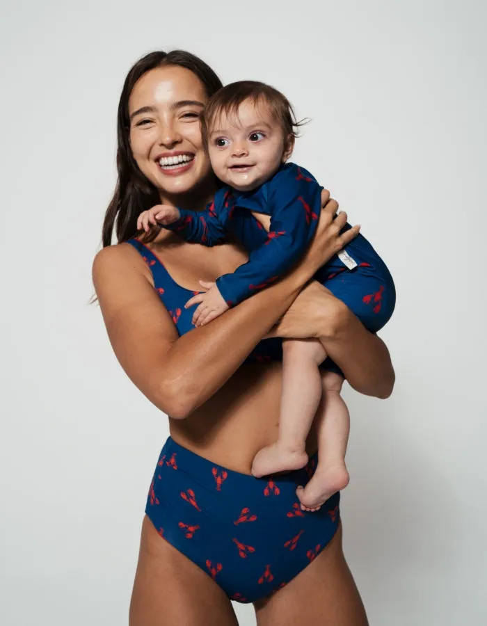 Lobster Tank Womens Bikini Top