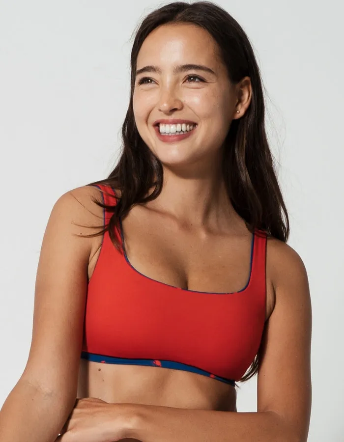 Lobster Tank Womens Bikini Top