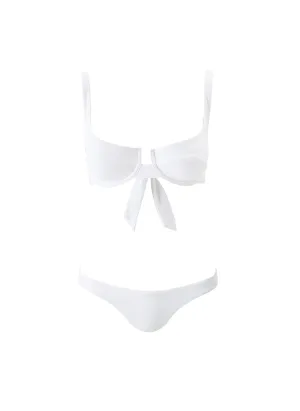 Milan White Bikini