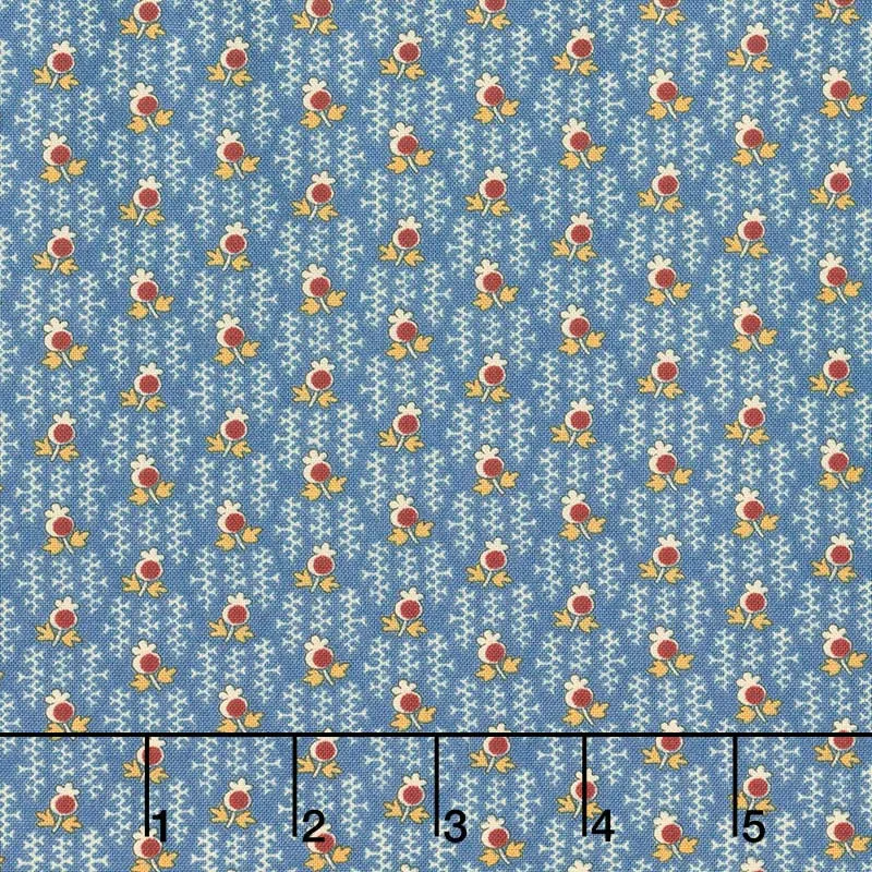 Nancy's Needle 1850-1880 - Treadle Bluebird Yardage