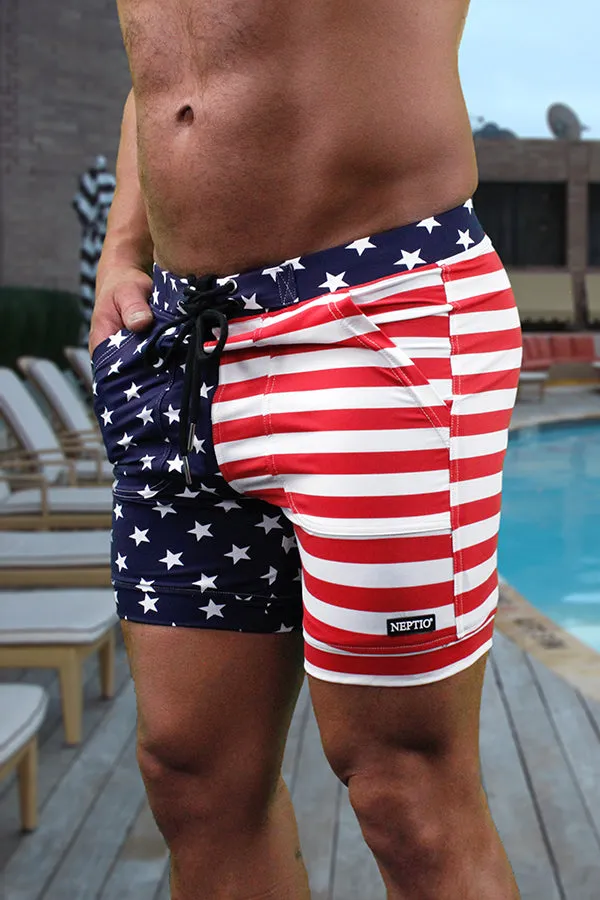 NEPTIO® Mens Sexy Swim Trunk Surf Short