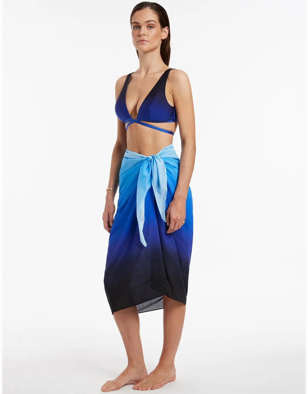 Oia Sunset Sarong - Ocean
