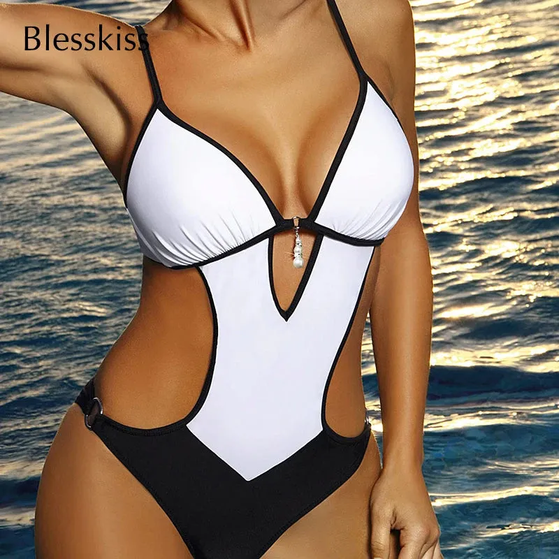 One Piece Cut-Out Body Swimsuits