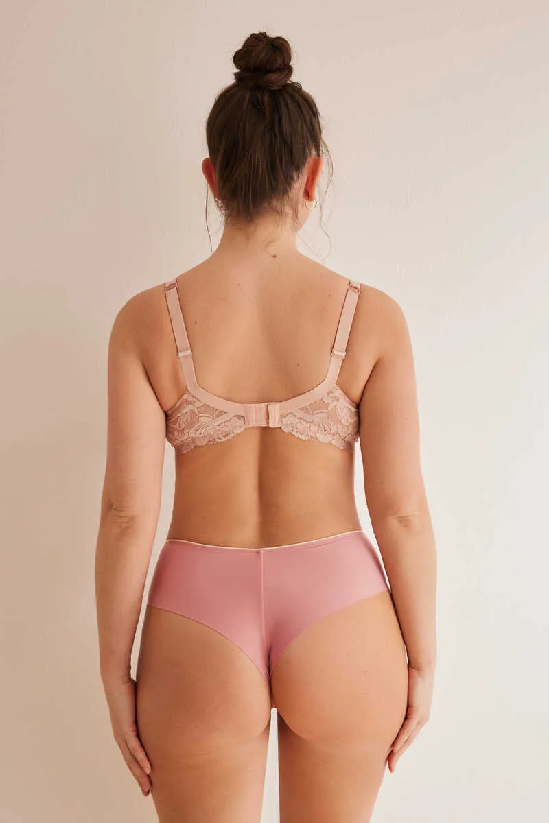 Pink Treadmill Thongs