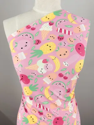 Printed Nylon Lycra - Fruit Salad - 152cm