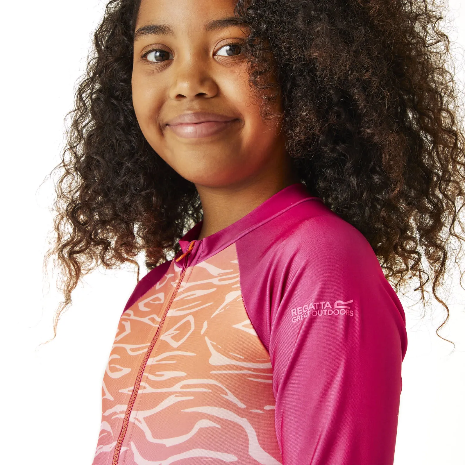 Regatta Kids Long Sleeve UV Protect Swimming Costume