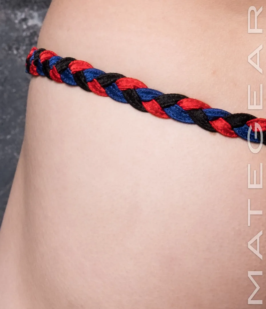 Sexy Men's Swimwear Ultra Sexy G - Bo Sang (Minimal Coverage Front / Tri-Braided Sides)
