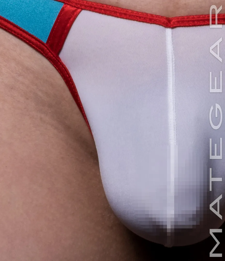 Sexy Men's Swimwear Ultra Swim Pouch Thong - Don Sang (Tapered Sides / V-Front)