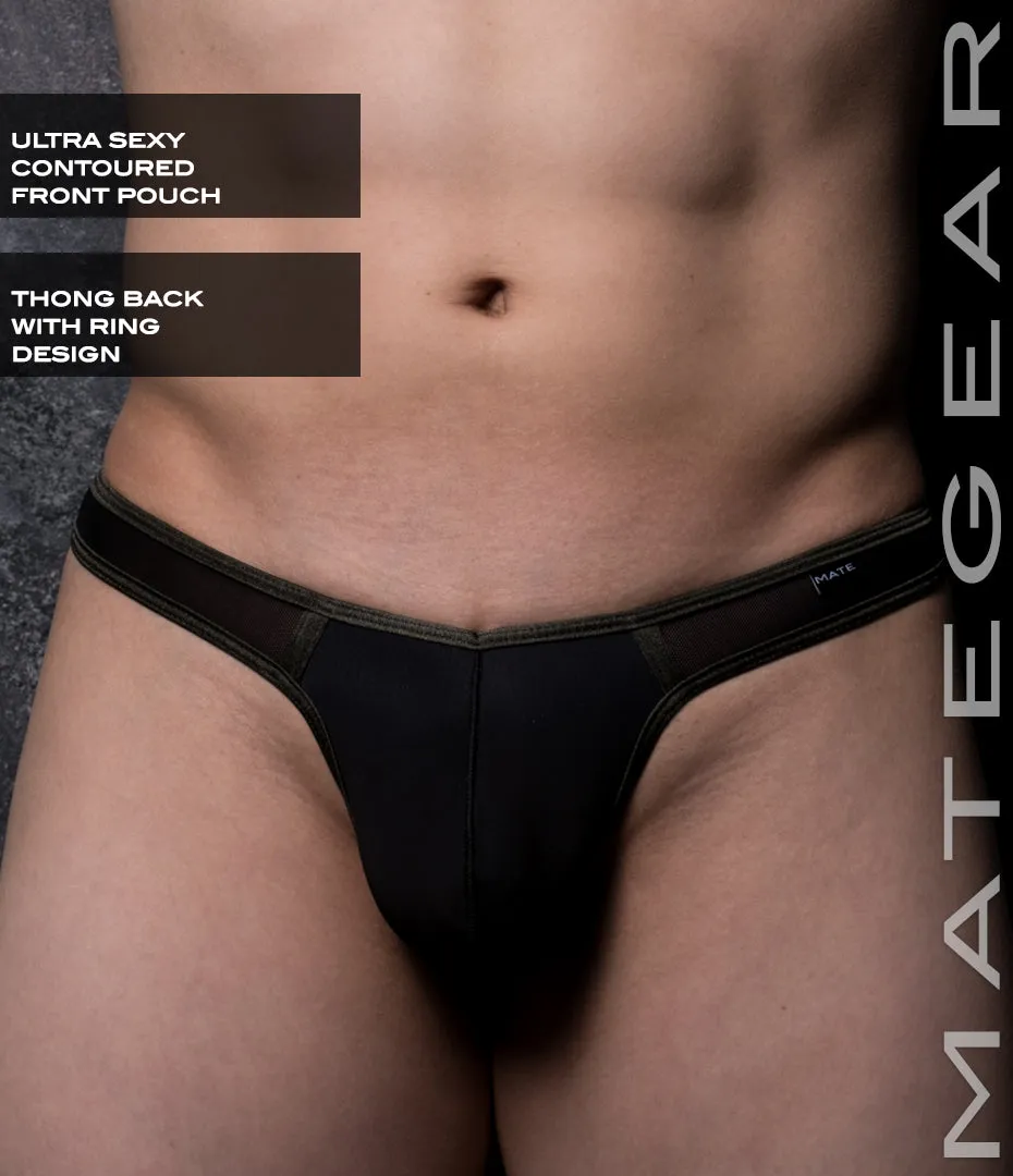 Sexy Men's Swimwear Ultra Swim Pouch Thong - Don Sang (Tapered Sides / V-Front)