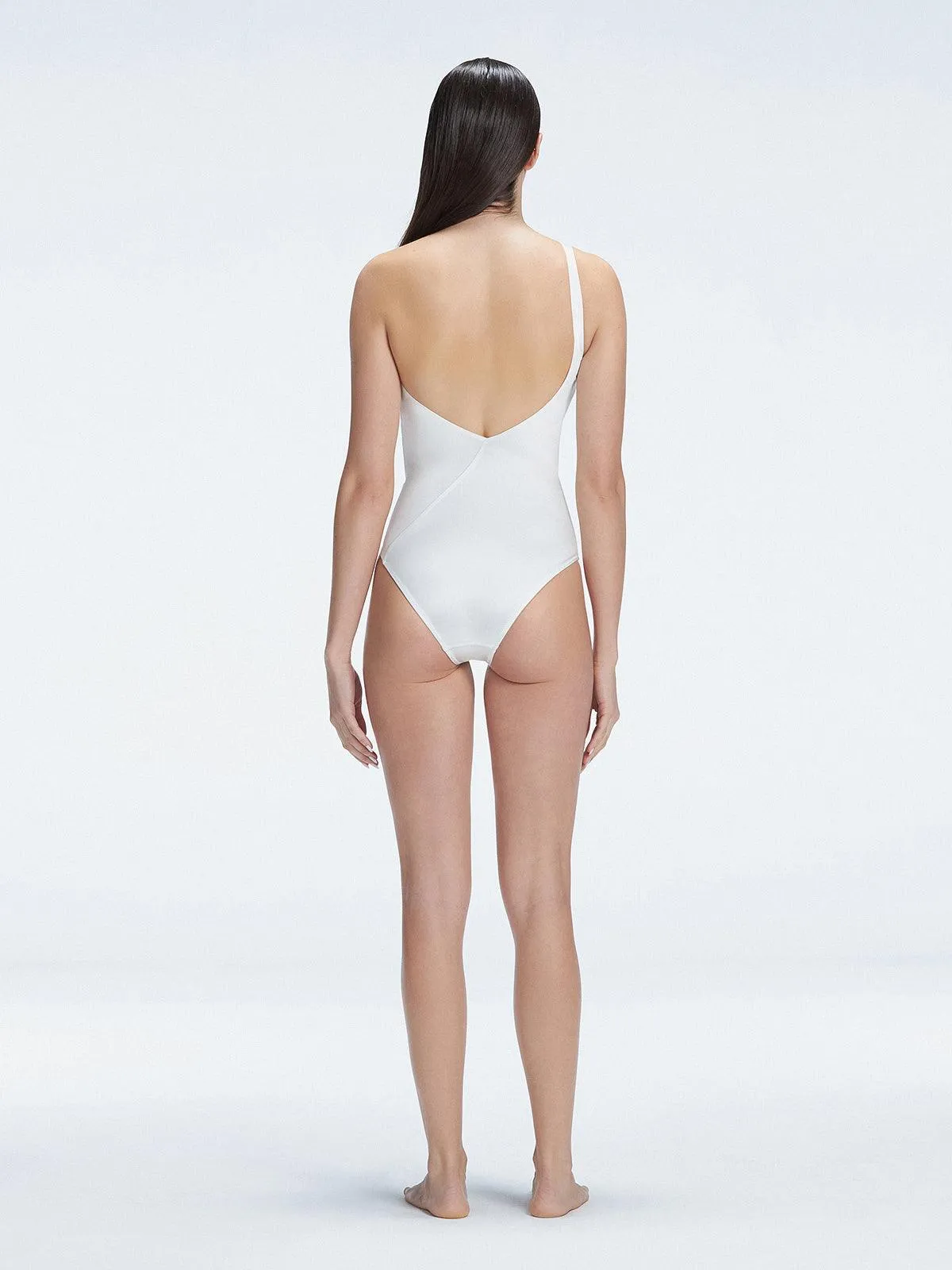 Solene White Swimsuit