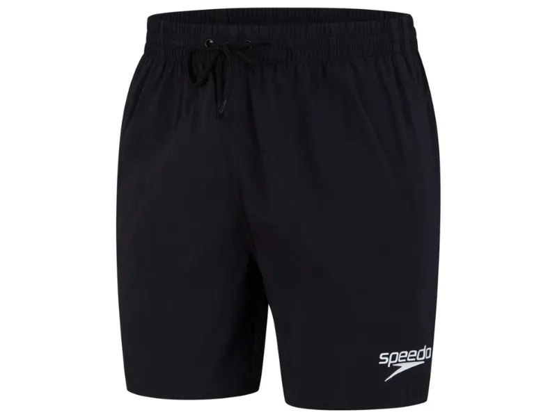 Speedo Essentials 16" Mens Water Shorts (Black)