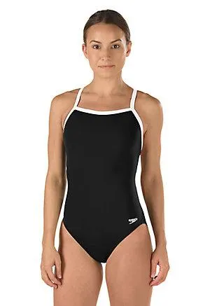 Speedo Girl's Endurance  Solid Flyback