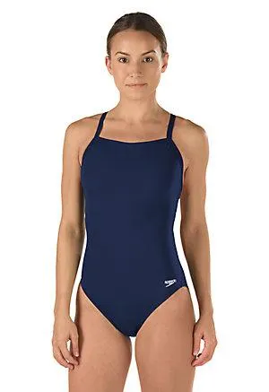 Speedo Girl's Endurance  Solid Flyback