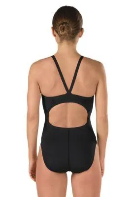Speedo Girl's Endurance  Solid Flyback